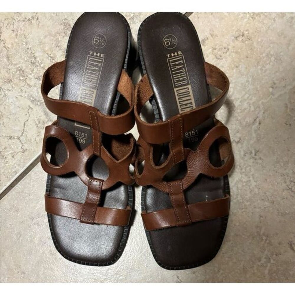 The Leather collection brazilian size‎ 6.5 sandals